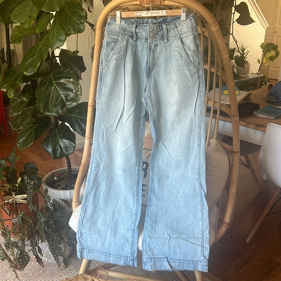 Free People Brea Denim Trouser size 26 - Picture 2 of 4